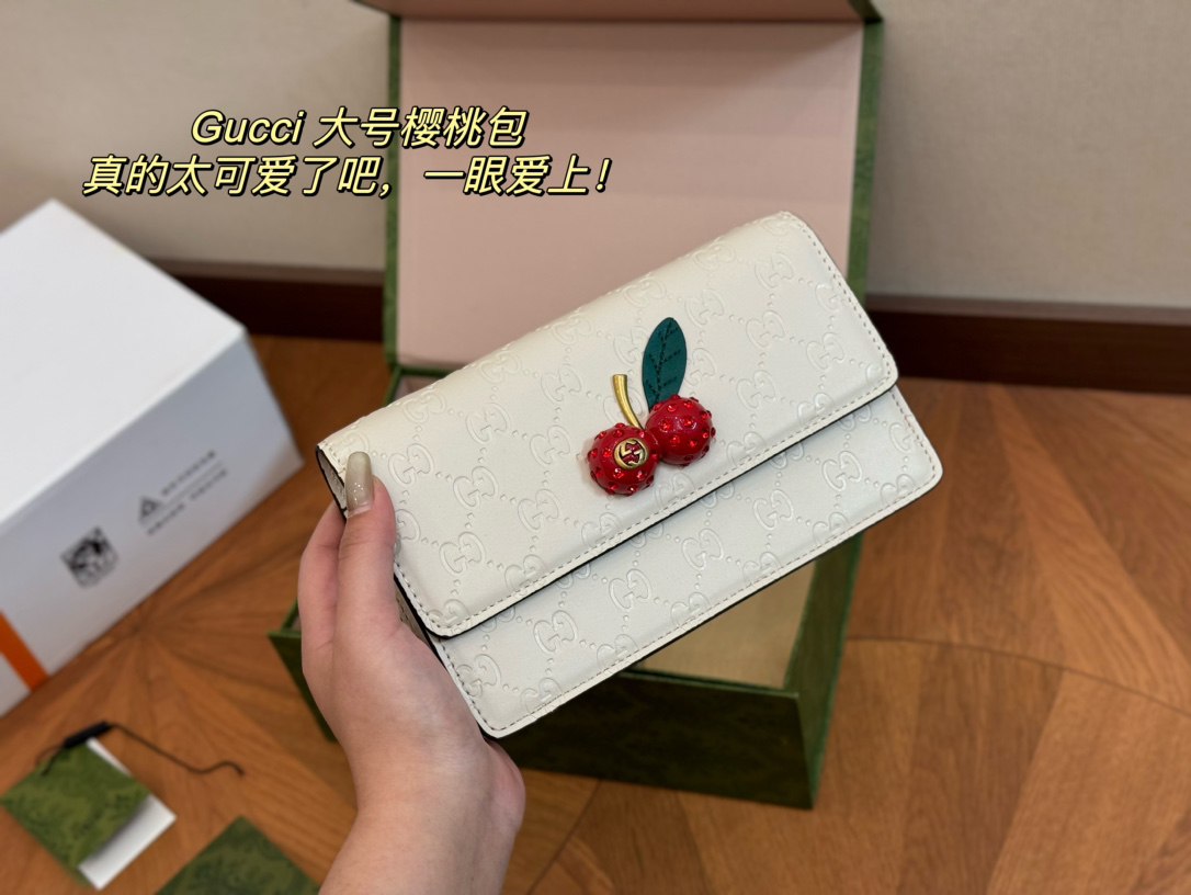 [등급별 가격문의] 구찌 체리 체인백