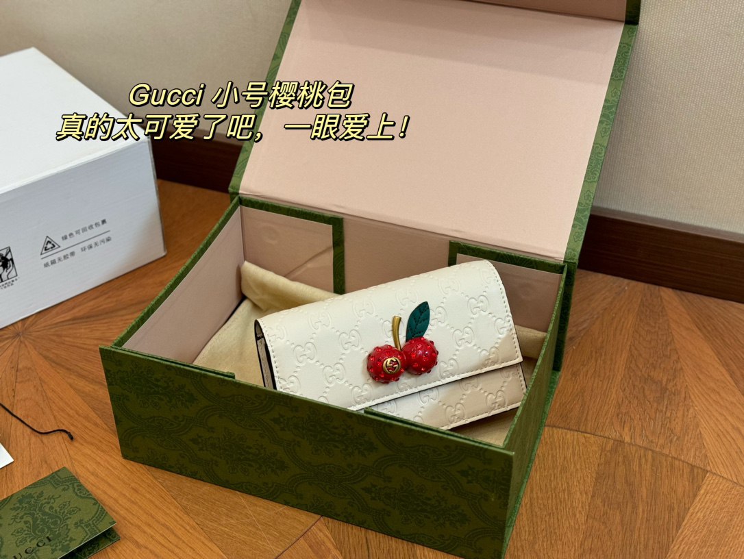 [등급별 가격문의] 구찌 체리 체인백