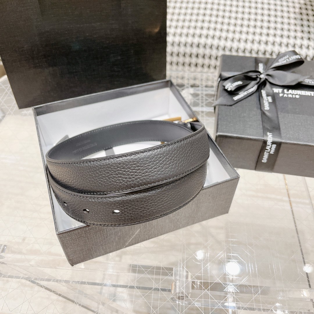 [하이엔드 미러급] 입생로랑 YSL 모노그램 로고 빈티지 스퀘어 버클